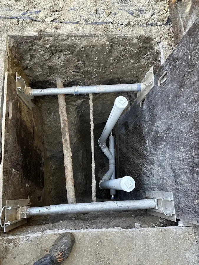 Experienced plumber completing Gas Line Repair work in North Providence
